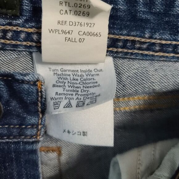 Eddie Bauer Womens Jeans Blue Size 8 Cotton Blend Classic Boot Cut Stretch - Picture 8 of 12